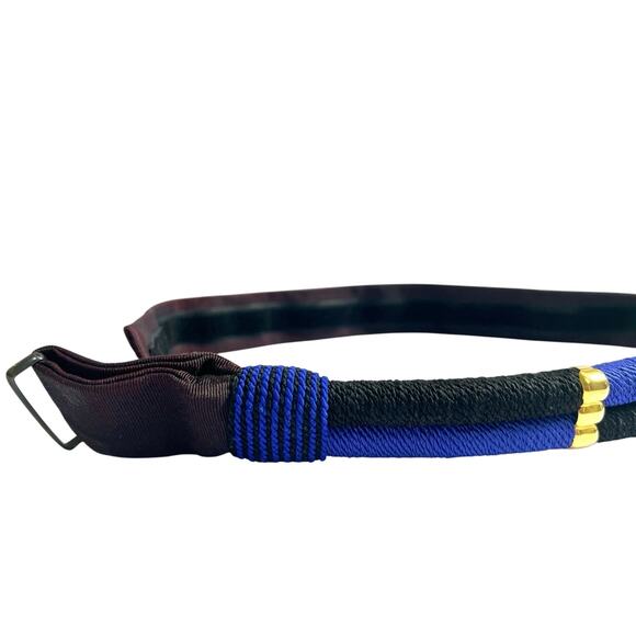 Vintage 80s Carolyn Tanner Designs Adjustable Waist Belt - Picture 5 of 9